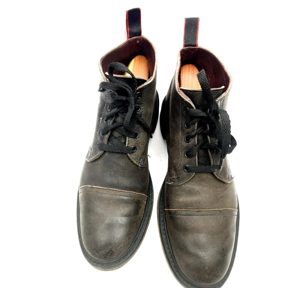 Allen Edmonds Patton Boots Dainite Rubber Soles Men Size 9.5 D